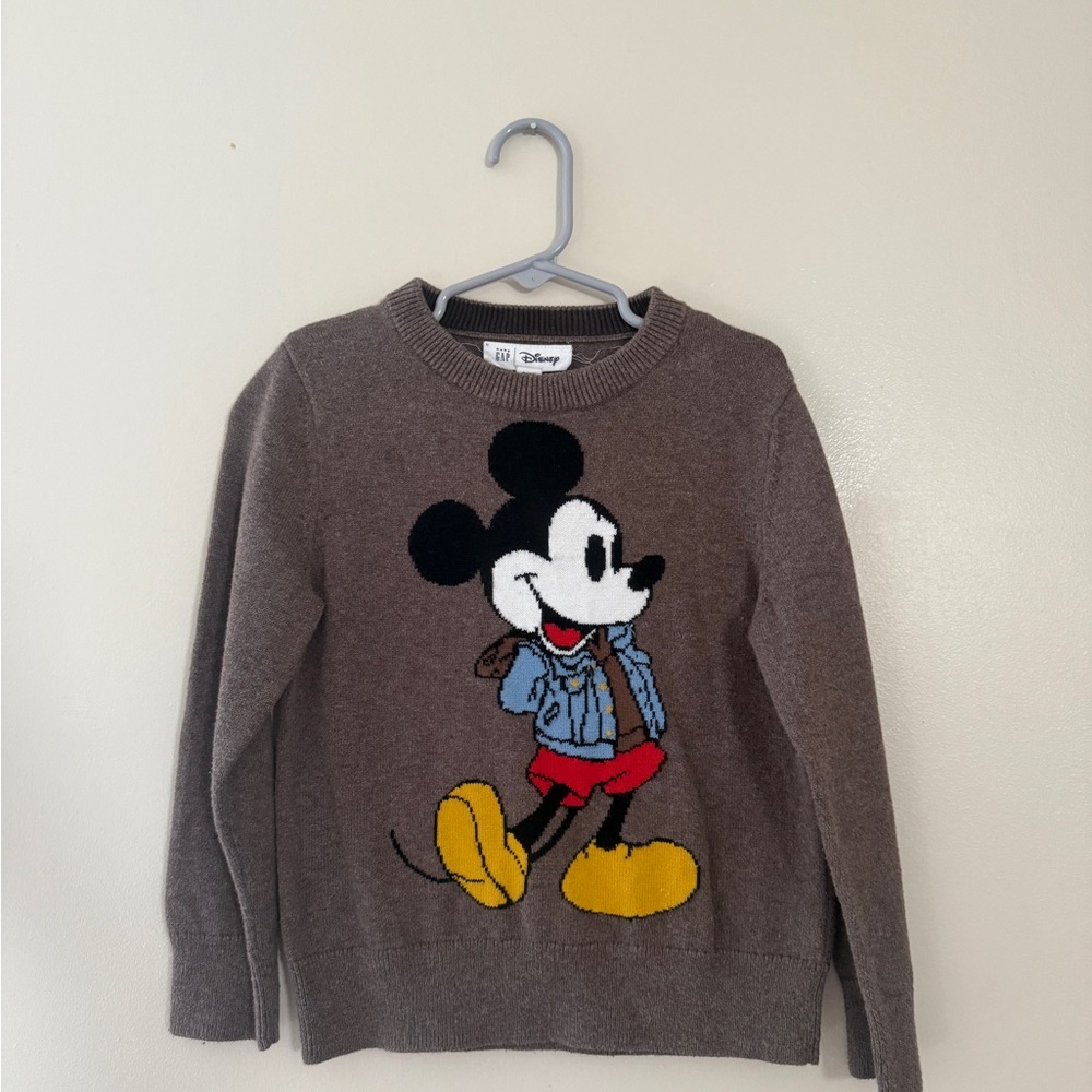Gap Disney Kids Sweater with Mickey Mouse 5T
